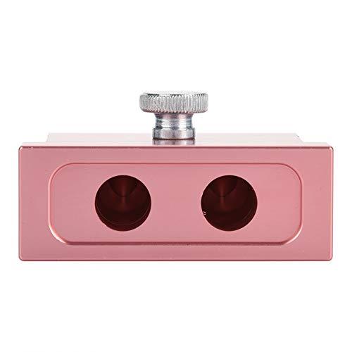 POCREATION DIY Lipstick Maker Mold, Makeup Cosmetics Lipstick Mould Silicone Mold Making Tool Set Aluminum Alloy Rose Gold Dual Uses Lip Balm Maker Tool(2 Holes)