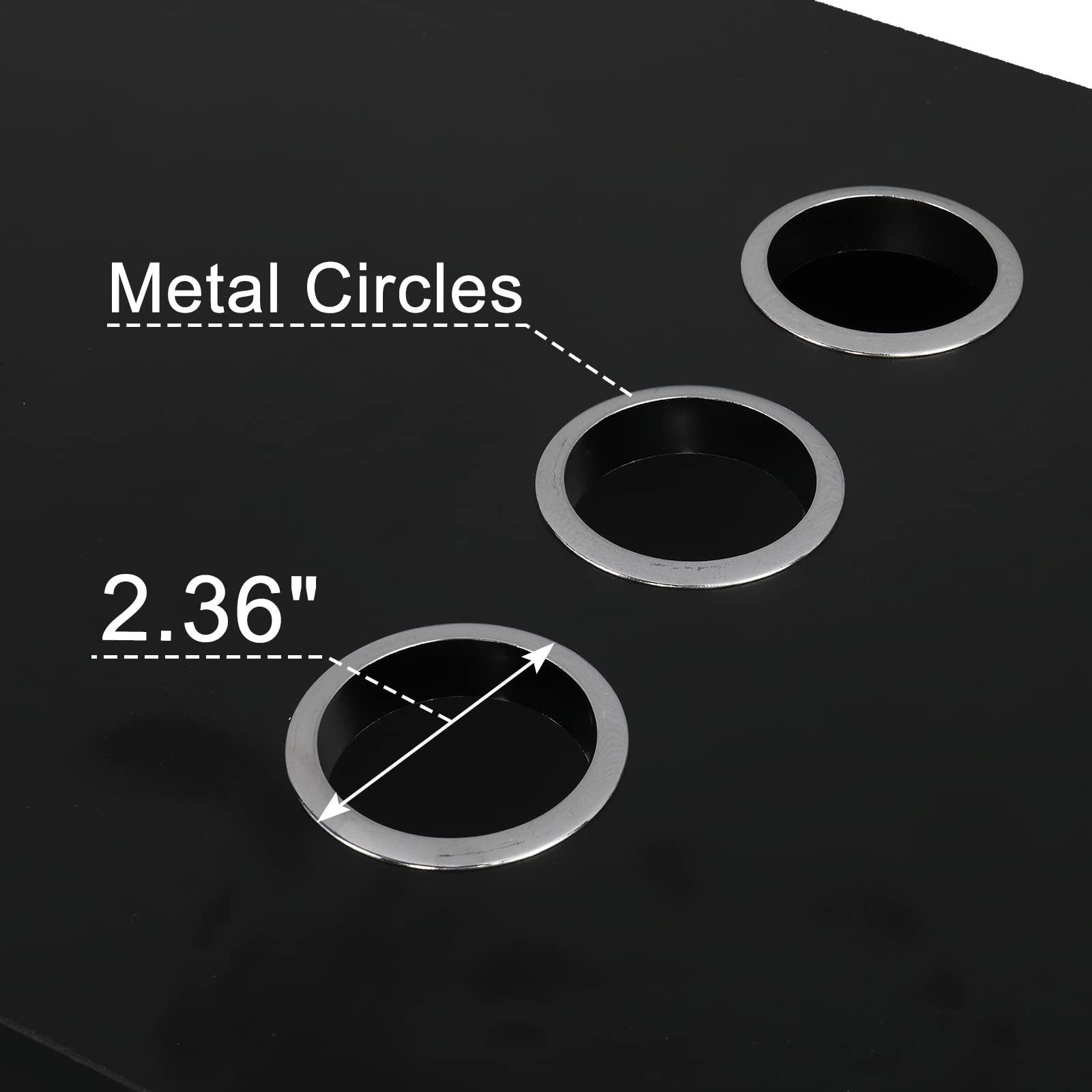 Shyneer Beauty Barber Spa Equipment,Wall Mount Locking Styling Hair Station, Classic Salon Classic Beauty Salon Spa Locking Cabinet with Big Drawer,Appliance Holder Beauty Spa Salon Equipment,Black