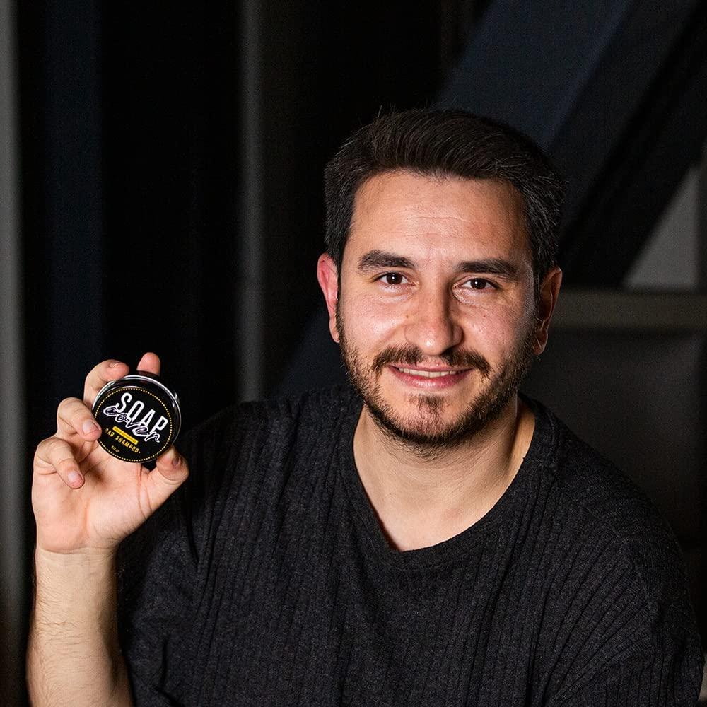 SOAP COVER SOAP COVER Black Soap for Gray Hair, Gray Hair Reverse Bar Shampoo, 1.7 Oz