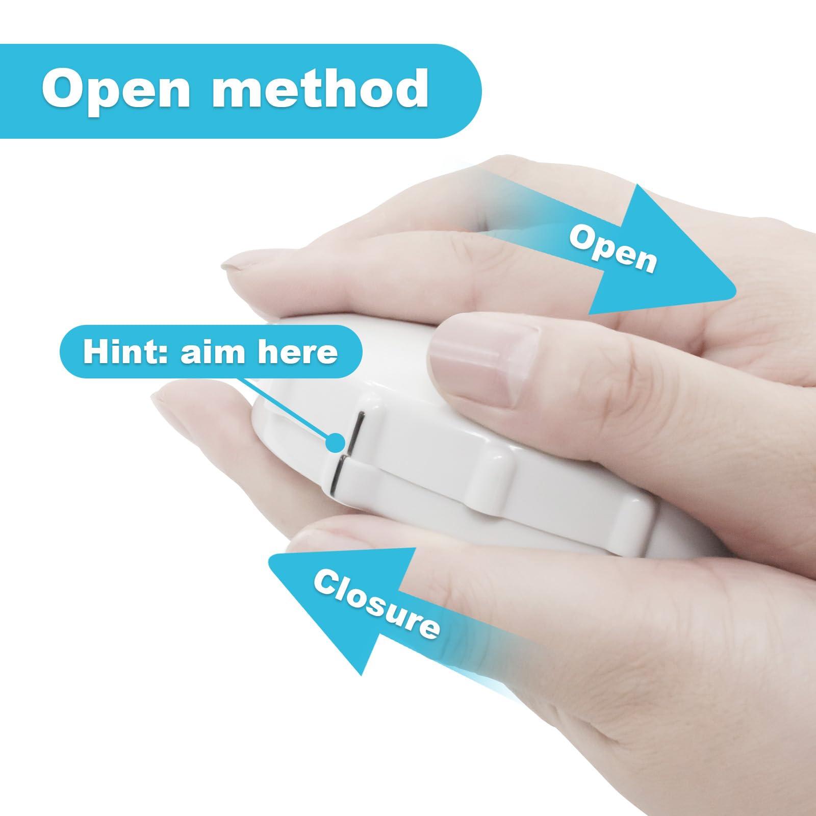 showingo showingo Magnetic Jet Head Cover Spa Disposable Liner Pedicure Chairs Replacement for Lexor Pedicure Spa Chairs for The 3 Dot Wet-end Set