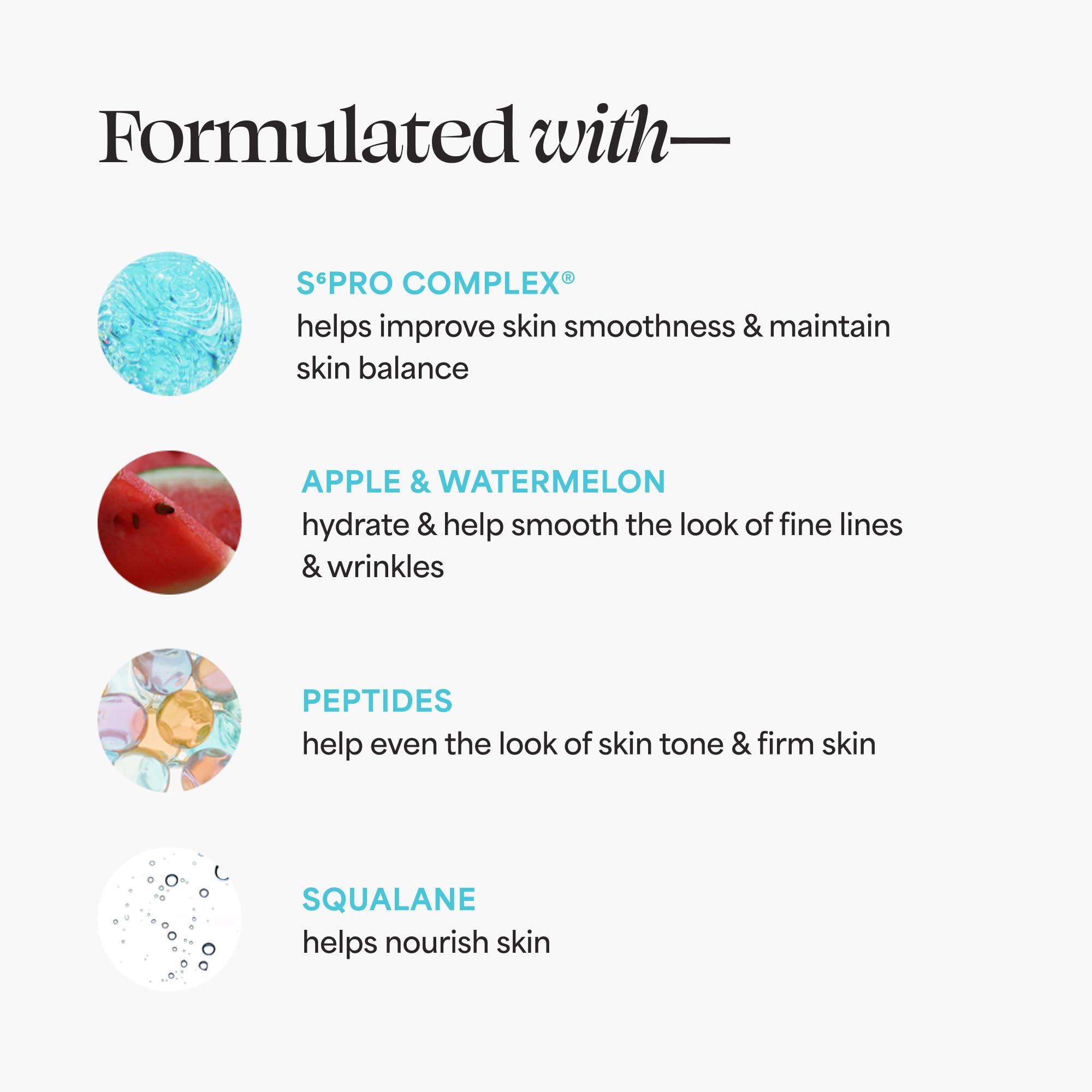 TULA TULA Skin Care 24-7 Hydrating Day & Night Cream - Supersize, Anti-Aging Moisturizer for Face, Contains Watermelon & Blueberry Extract, 3.4 oz.