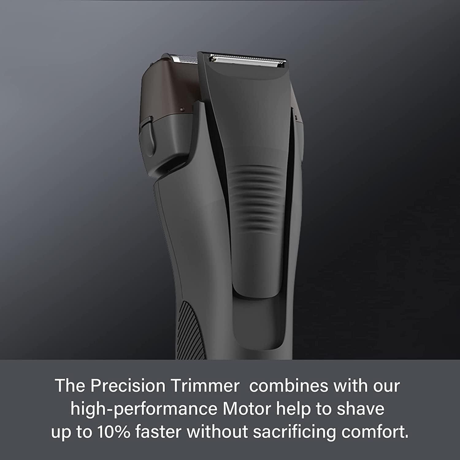 YQYBF YQYBF Men\'s Electric Foil Shaver Electric Razor for Men Men\'s Electric Shavers with Pop-up Precision & Sideburn Trimmer, Rechargeable, Wet & Dry Cordless Shaver