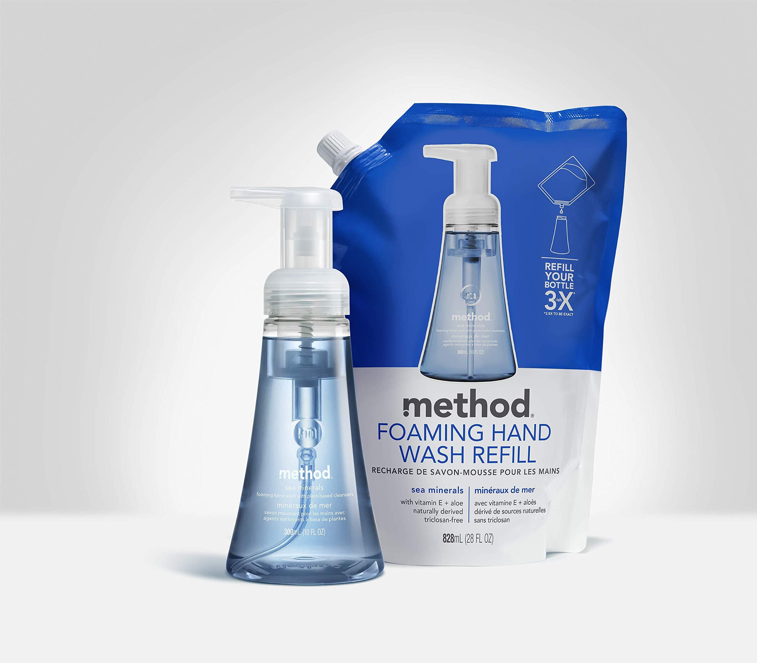 Method Method Foaming Hand Soap Refill, Sweet Water, 28 oz, 1 pack, Packaging May Vary