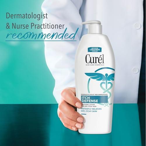Curel Curel Itch Defense Calming Body Lotion, Moisturizer for Dry, Itchy Skin, Body and Hand Lotion, with Advanced Ceramide Complex, Pro-Vitamin B5, Shea Butter, 13 Oz, Pack of 3