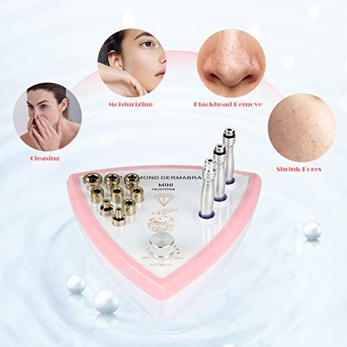Beauty BOLE Beauty BOLE 3 in 1 Diamond Dermabrasion Machine Professional Pore Vacuum for Skin Toning Black Head Removal Cleaner with 0-70 cmHg Suction Power Facial Treatment Machine, DL-E2