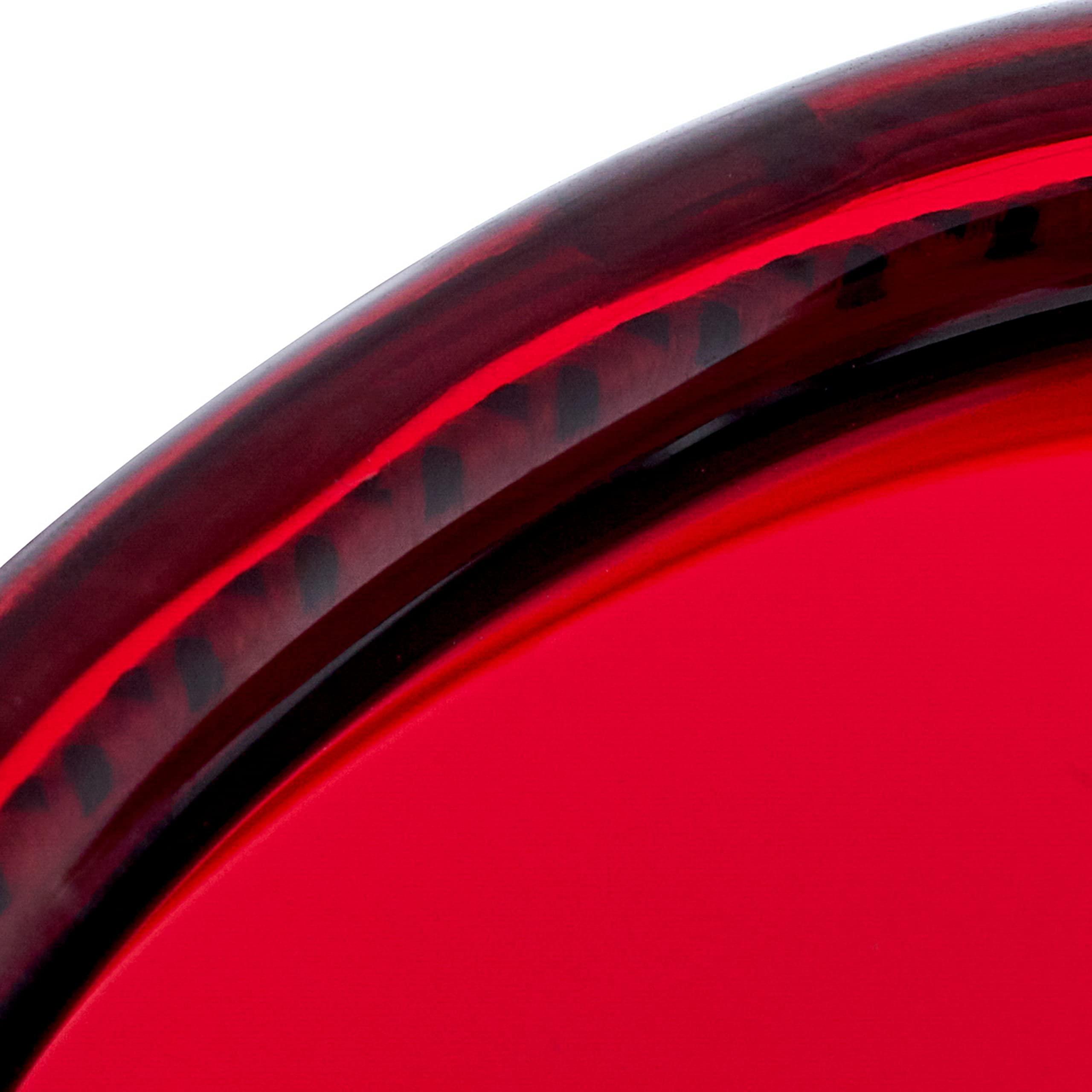 Schmerler Schmerler Tanning Glasses, Flexible Tanning Goggles Eye Shields, UV Eye Protection Sunglasses for Tanning in the Solarium, Individual Tanning Sun Bed Goggles, The Shades, Elastic Band, Red