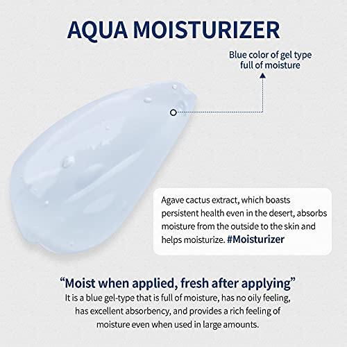 DR+ MEDM DR+ MEDM Facial Aqua Moisturizer - Moisturizing & Calming Gel Cream for Oily Skin with Dryness – Exterior Moisture Barrier, Inner Moisturizing, Soothing, and Nutrition Supply
