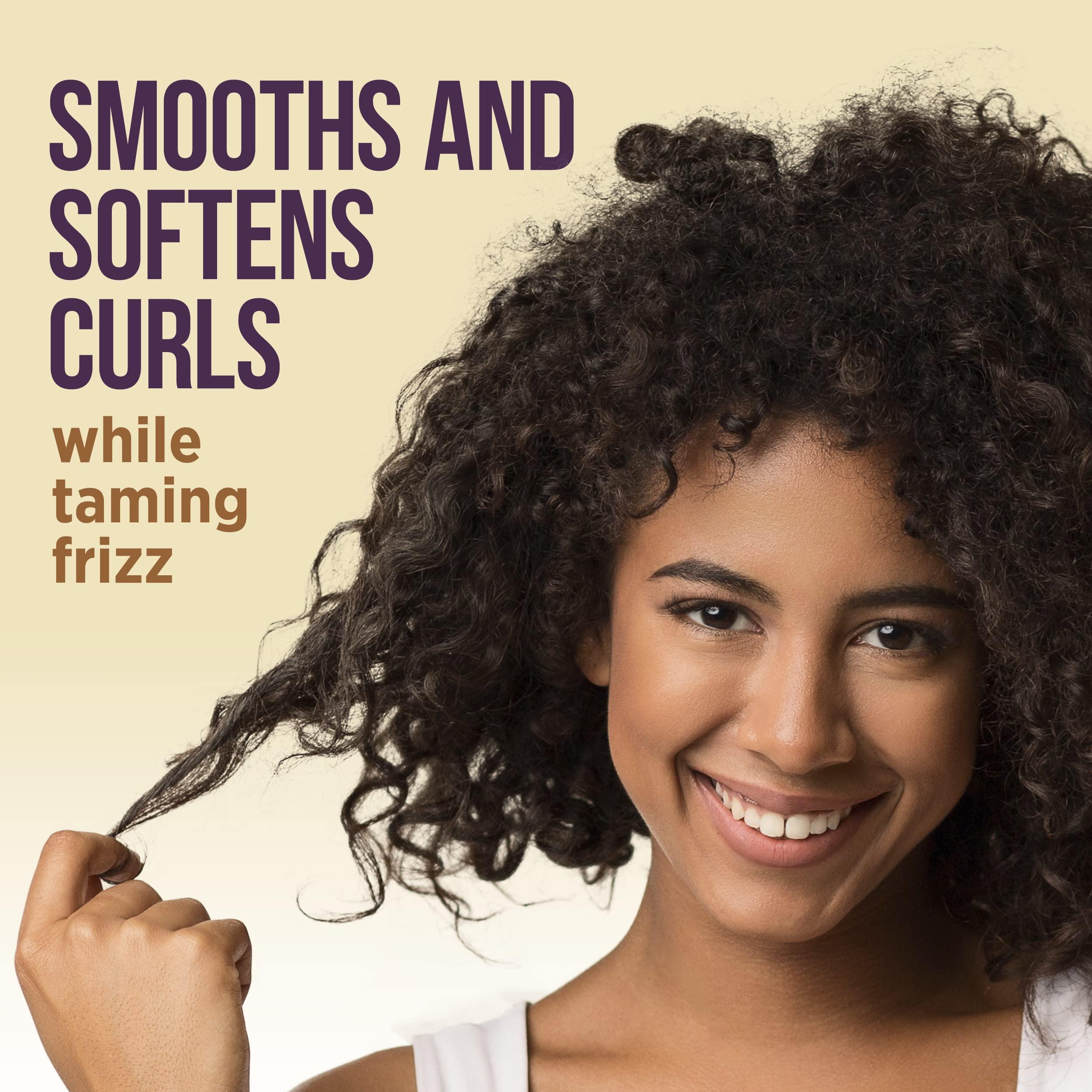 Pantene Pantene Gold Series from Sulfate-Free Leave-On Detangling Milk Treatment with Argan Oil for Curly, Coily Hair, 7.6 fl oz