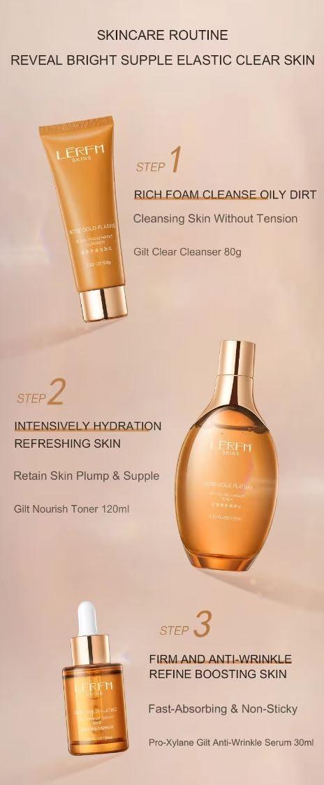 ATTICA MOON Ginseng B5, Skincare Collection, Skin Care Set for Face, Enhancing Skincare Routine