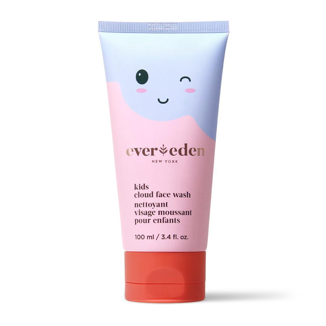 Evereden Evereden Kids Cloud Face Wash: Tropical Sorbet, 3.4 fl oz | Creamy & Fun Skin Care for Kids | Easy-to-Use Kids Face Wash | Non-toxic Kids Skin Care for Sensitive Skin