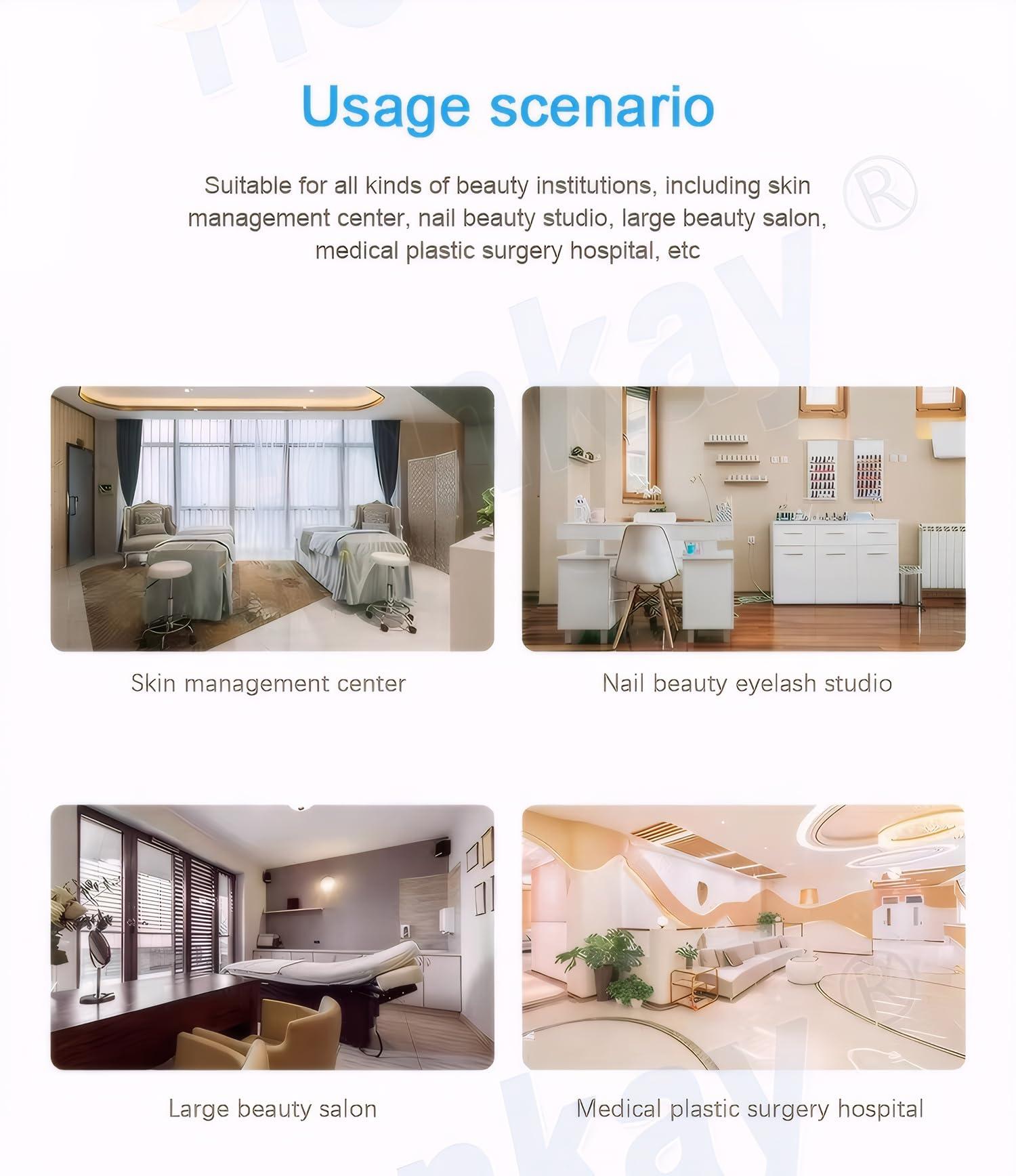 Cobbawe Professional Skin Analyzer Machine - Cobbawe Facial Skin Detection & Analysis for Healthy Skin Care MK-W-13.3