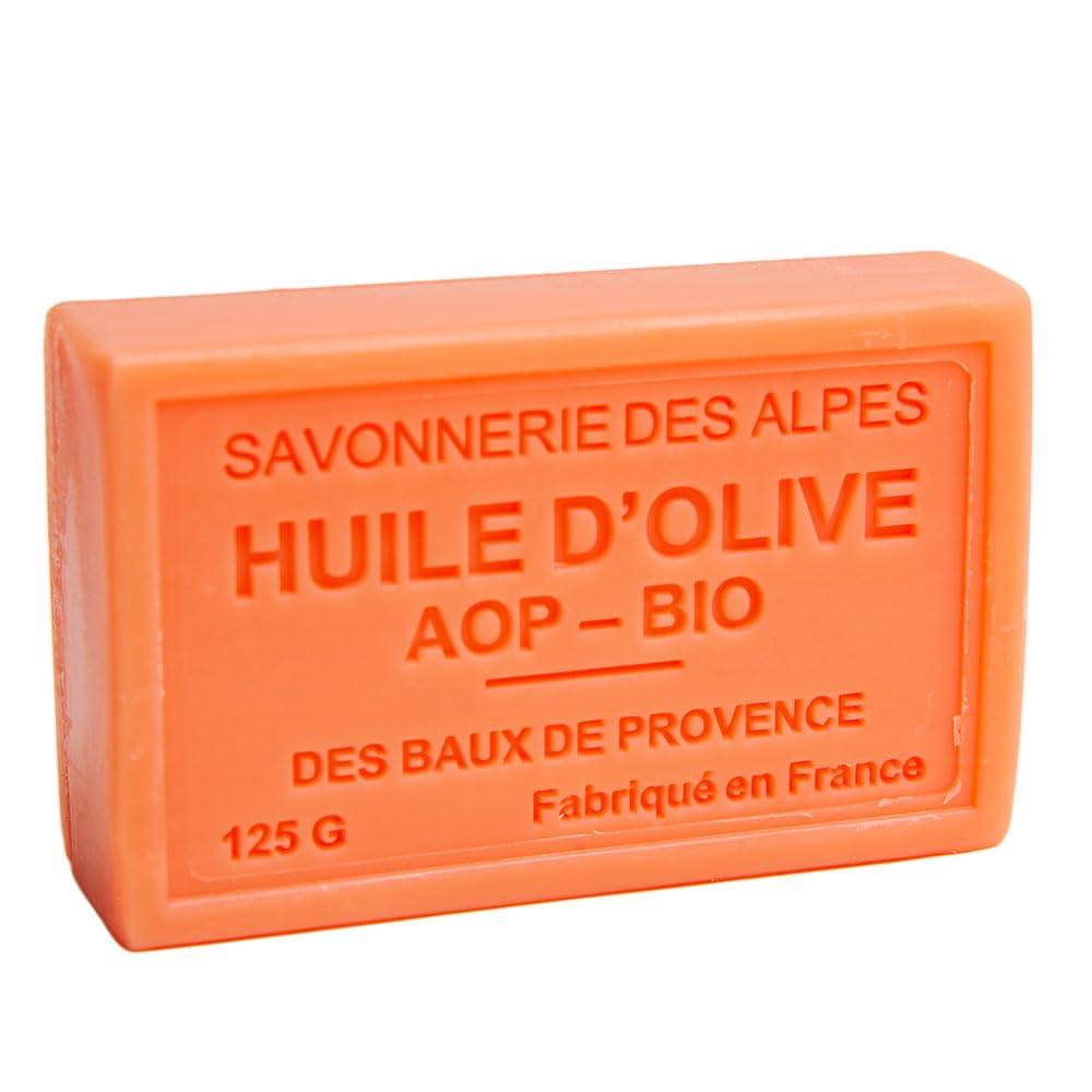 Label Provence Nature Label Provence Nature Savon de Marseille - Nourishing French Soap Made With Pure Organic Olive Oil and Shea Butter - Auntie (Tata) Fragrance - 125 Gram Bar