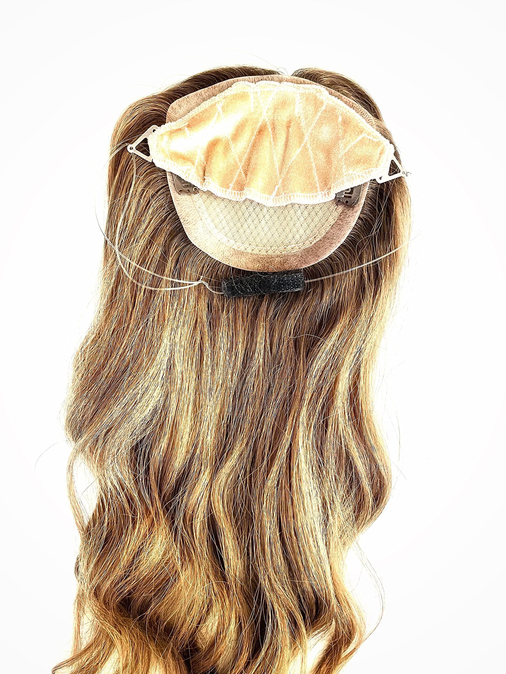 Thin Hair Thick Thin Hair Thick Wig Grip, Topper Grip, Wig band for keeping wigs in place, Velvet Wig Grip, Wig band grip, Hair pieces and wiglets, Bonus stay-put tab included. Patent-pending Wig Top Grip.