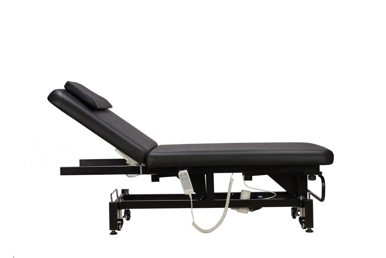 Beautymega Beautymega Electric Facial Massage Bed 3-Section Folding Height Adjustable Tattoo Spa Bed Chair Lift Spa Facial Treatment Table
