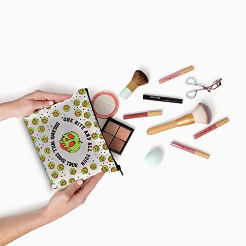 XYANFA XYANFA Poisoned Apple Makeup Pouch Bag Poison Apple Cartoon Movie Gift Poison Villains Inspired Gift Villains Fan gift (dreams will come true)