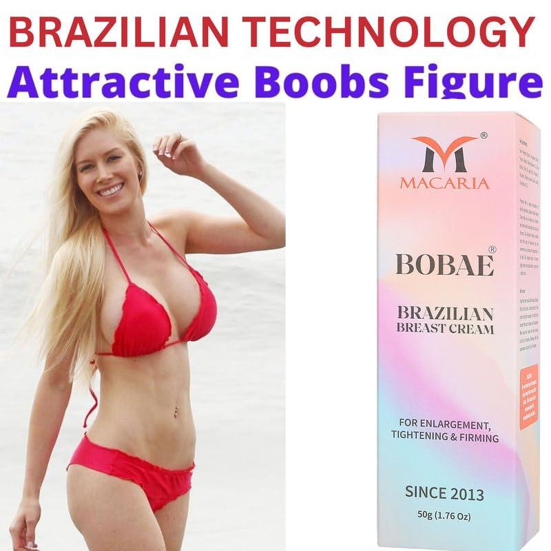 MACARIA Bobae Breast Enhance Cream,Sexy breast Larger boobs Breast Enhancement Cream | Bust Growth Cream for Women Enlargement Firming and Lifting Bust Cream Skin Care Supplement for Beauty Body Shape