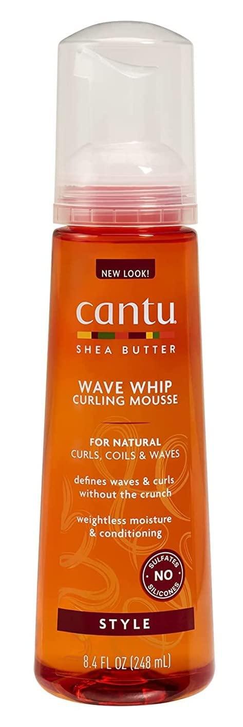 Cantu Cantu Natural Hair Wave Whip Curling Mousse 8.4 Ounce (248ml) (6 Pack)