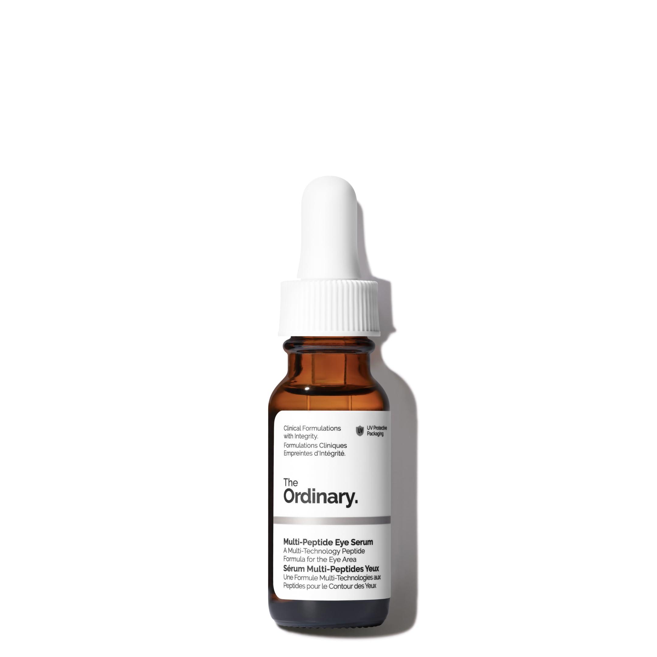 The Ordinary The Ordinary Multi-Peptide Eye Serum, Anti-Aging Formula for Crows Feet, Dark Circles & Puffiness, 0.5 Fl Oz