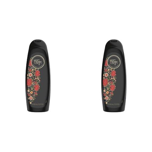 Maja Maja Bath and Shower Gel, Body Wash Enriched With Glycerin that Protects and Softens Your Skin Keeping It Clean and Fresh, 13.5 Oz, Bottle (Pack of 2)