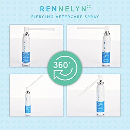 Rennelyn Rennelyn Piercing Aftercare Spray Bump Shrinking Solution Ultra-high Intensity Solution to Heal New Stretched Piercings Organic Herbal Extract Fine Mist 40ml