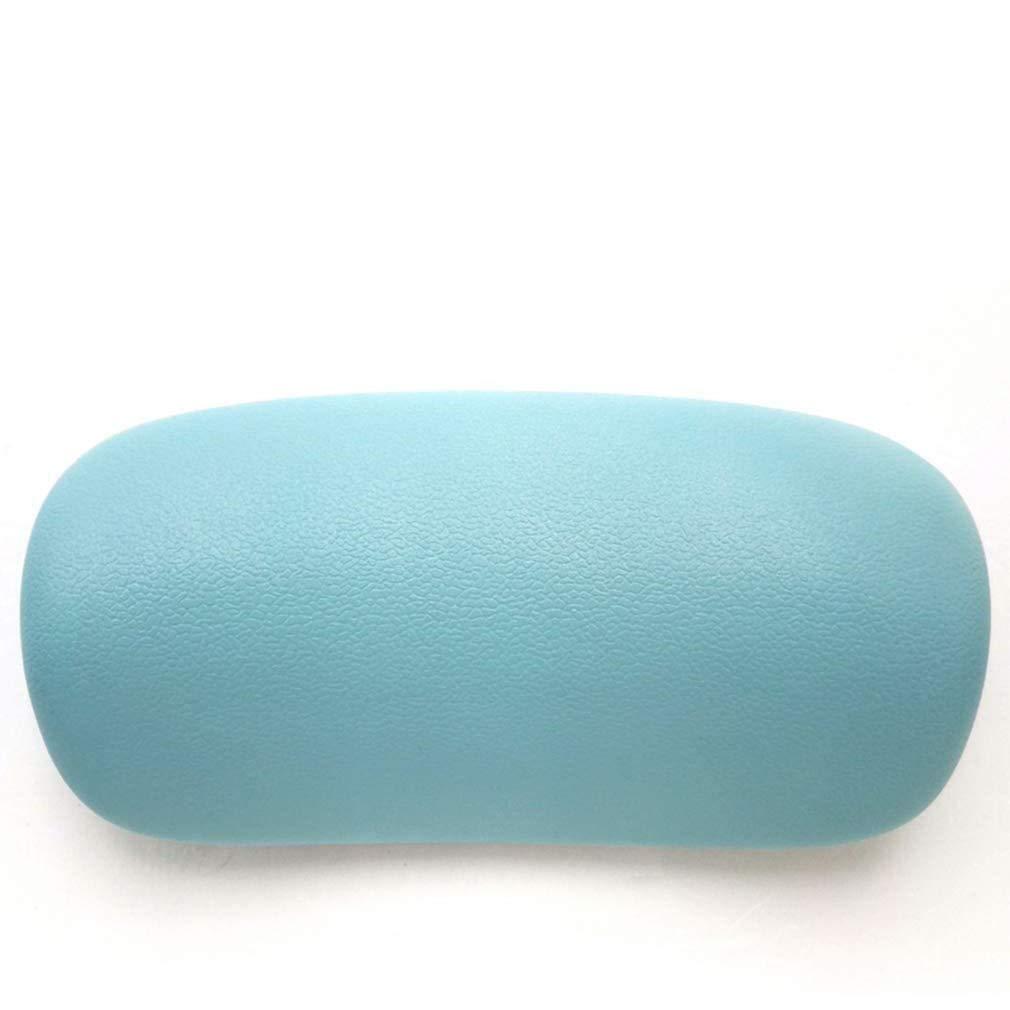 Threflyoo Spa Bath Pillow with with Suction Cups, Powerful Gripping Technology, Comfortable, Soft, Quick Dry, Luxury Bath Tub Rest Pillow Machine Washable, Fits Any Tub,B
