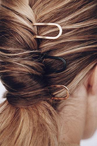 Kristin Ess Kristin Ess French Pin - Rose Gold - Set of 2