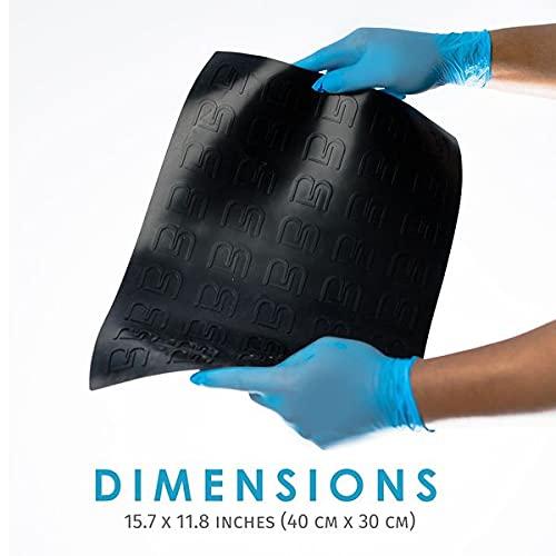 L3 L3 Silicone Mat - Comfortable and Durable Non-Slip Barber Mat - Protects Against Scratches and Scuffs - Great for Barber and Hair Stylist Working Spaces (15.7x11.8 Inch (Pack of 1))