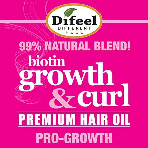 Difeel Difeel Biotin Growth & Curl Premium Hair Oil 7.1 oz.