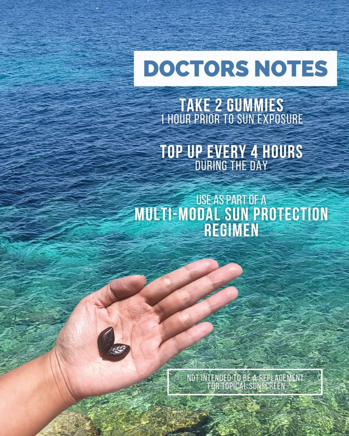 Inner Glow Inner Glow Sol Defense Gummies - Dermatologist and Plastic Surgeon developed to fight photoaging, Polypodium Leucotomos and Niacinamide