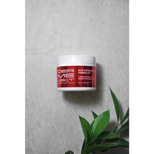 Dermelect Cosmeceuticals Dermelect Self-Esteem Neck Firming Lift - for Neck and Dcollet, Anti Aging Cream with AHA, BHA, Avocado Oil, Squalene Toning, Hydrating & Firming Treatment for Sagging Skin, Tech Neck 2 oz.