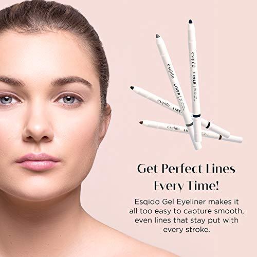 Esqido Esqido: Gel Pencil Eyeliner - Water Resistant (Gray)