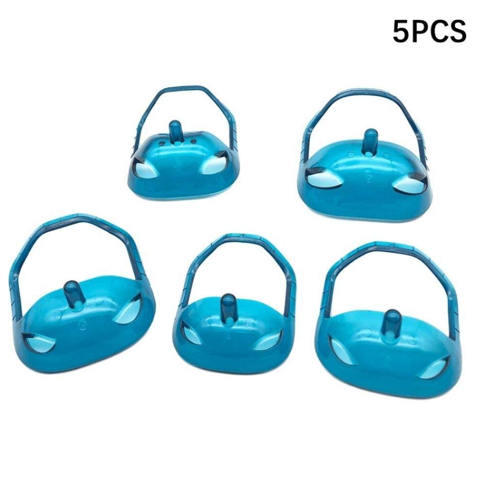 Sasha Square Sasha Square Goatee Shaper for Men, Beard Grooming Kit for Men, Barber Accessories, Beard Shaper for Men, Saves Time & Gives You Perfect Symmetric Beard (Blue)