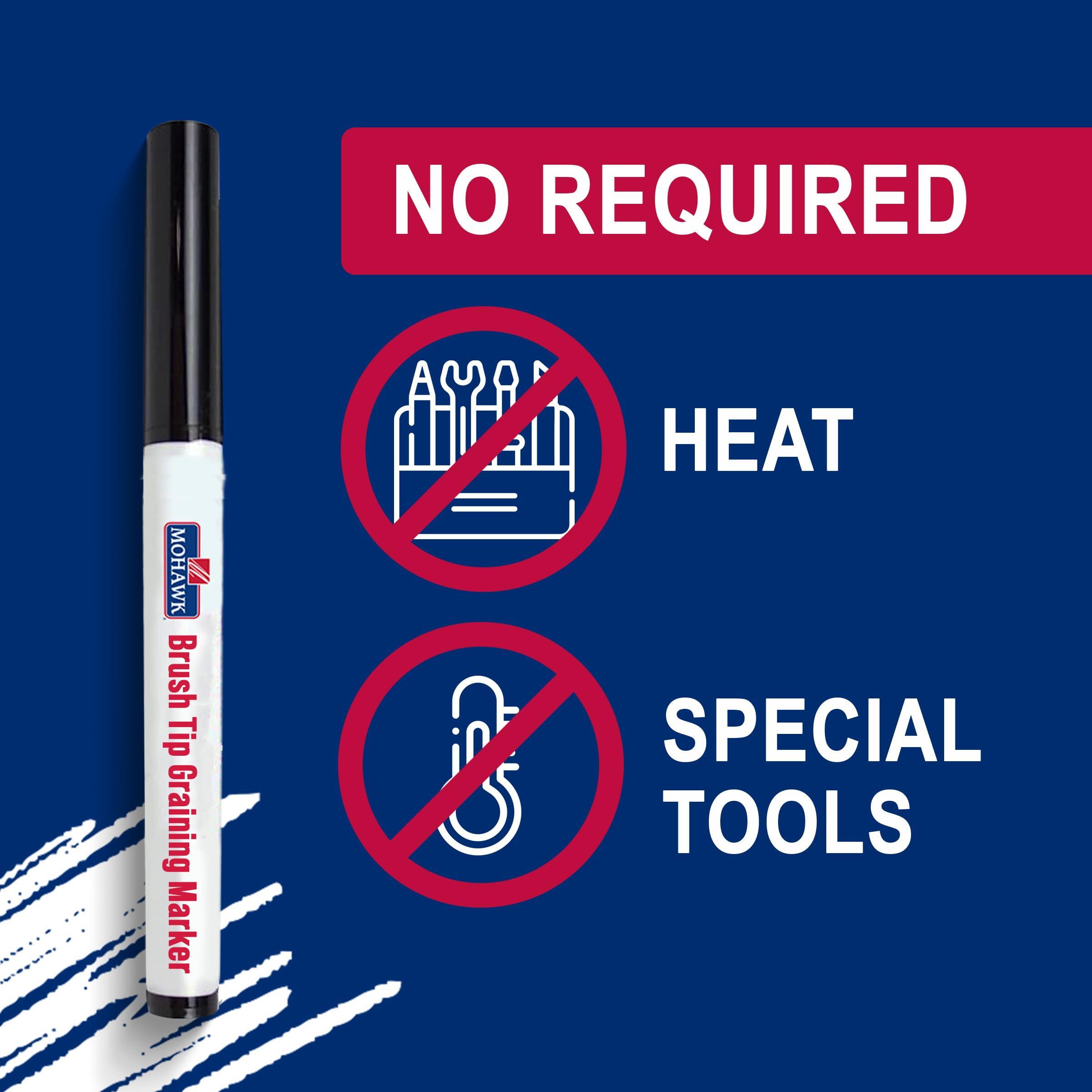 Mohawk Finishing Products Mohawk Finishing Products Wood Stain Brush Tip Marker, Light Golden Oak M265-2021, 1 Count