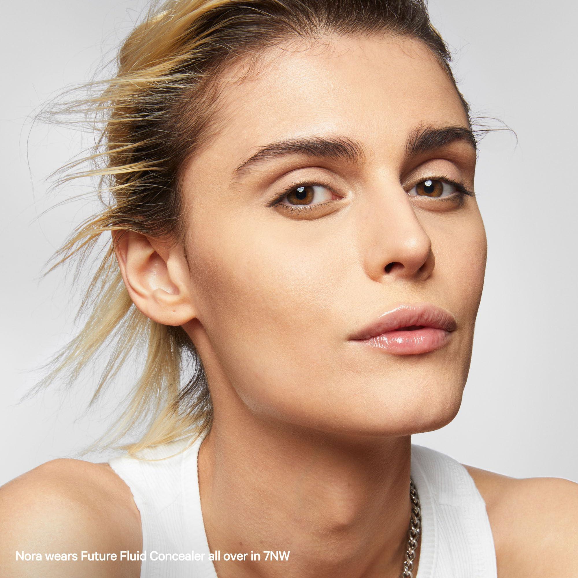 Milk Makeup Milk Makeup Future Fluid All Over Cream Concealer, 7NW (Light with Neutral Warm Undertones) - 0.28 fl oz - Medium-to-Full Coverage - Up to 12-Hour Wear - Crease-Proof Finish - Vegan, Cruelty Free