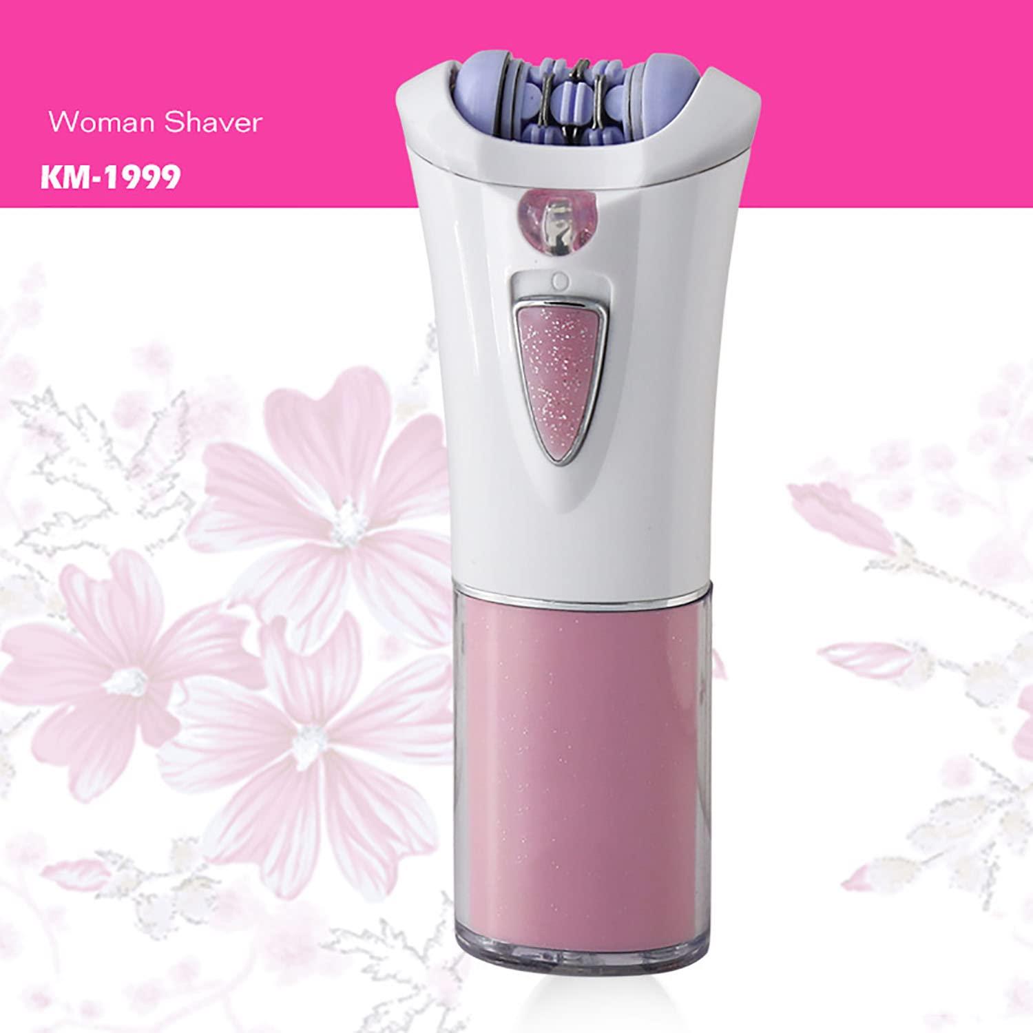 Hhkuize Glabrous Skin Epilator, Glabrousskin Hair Remover, Glamorous Skin Epilator for Face, Smooth Glide Epilator for Women Face Sensitive Skin Armpits, Bikini, Legs Hair Removal (2pc)