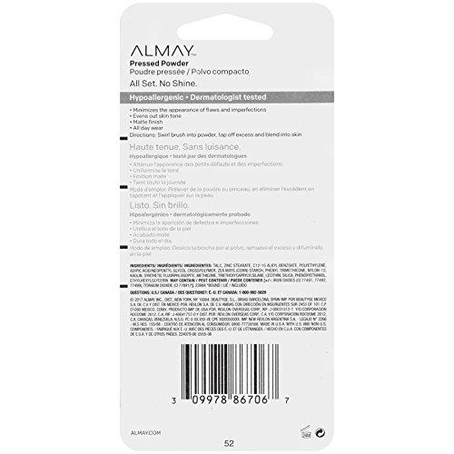 Almay ALMAY Pressed Powder Make Mine Dark (Packaging May Vary), 0.20 Ounce