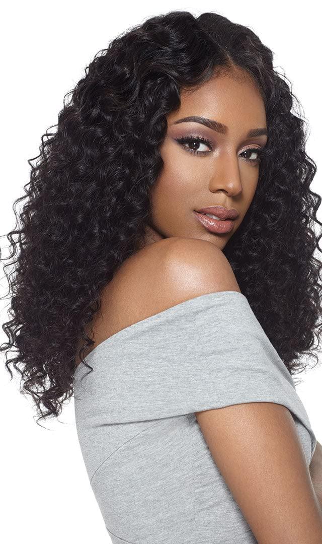 Outre Outre Purple Pack Wavy Style Human Hair Weaves - DEEP WAVE 18 (T1B/BU)