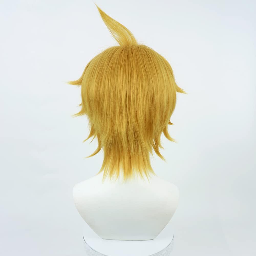 osseoca osseoca Hanazawa Teruki Cosply Wig Yellow 30cm 12inch (Hanazawa Teruki-YLW)