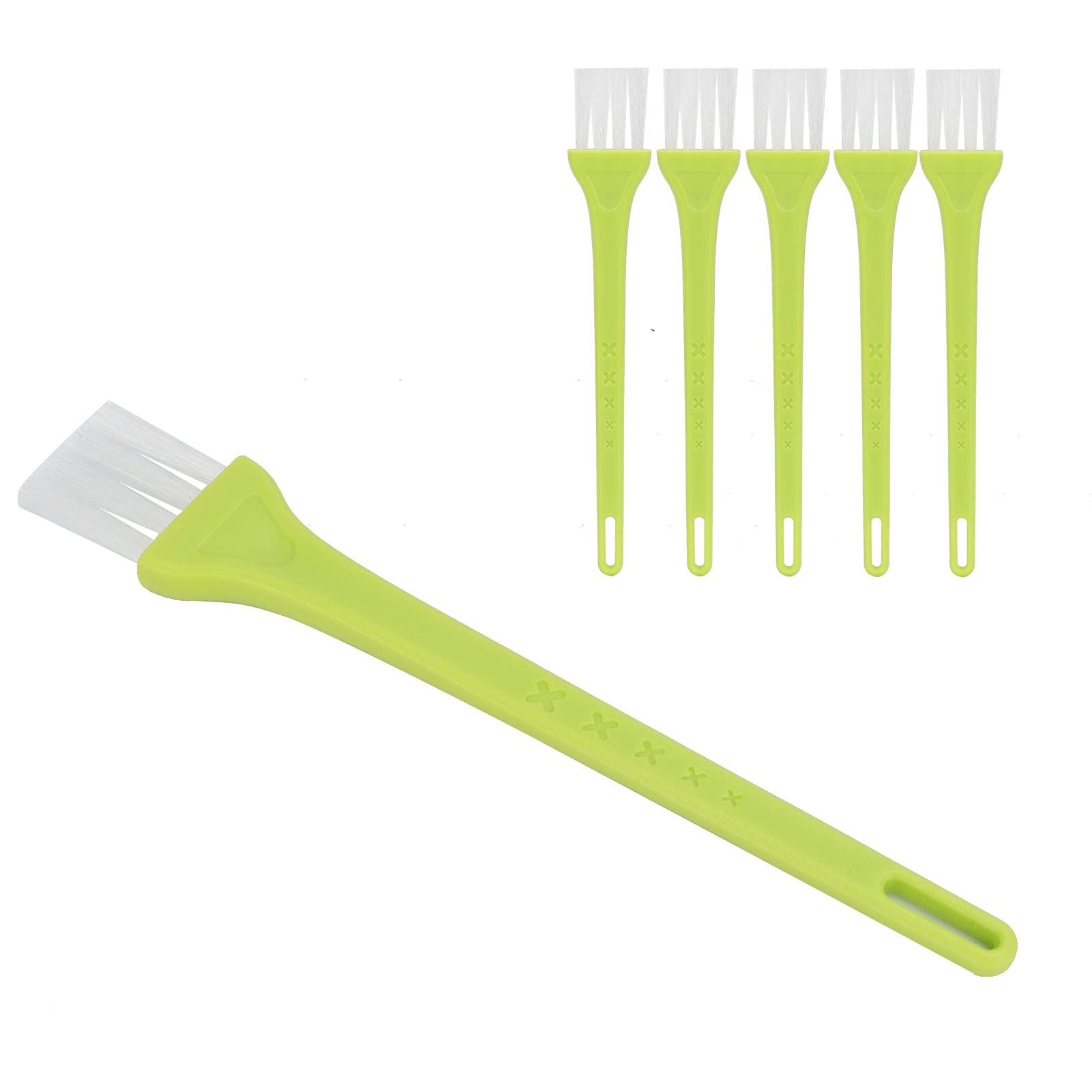 Diydeg Shaving Brush Cleaning Brush Set, 6pcs Electric Shaver Small Trimmer Dustpan Brushes with Hanging Hole Design, for Small Household appliances and Household Cleaning.