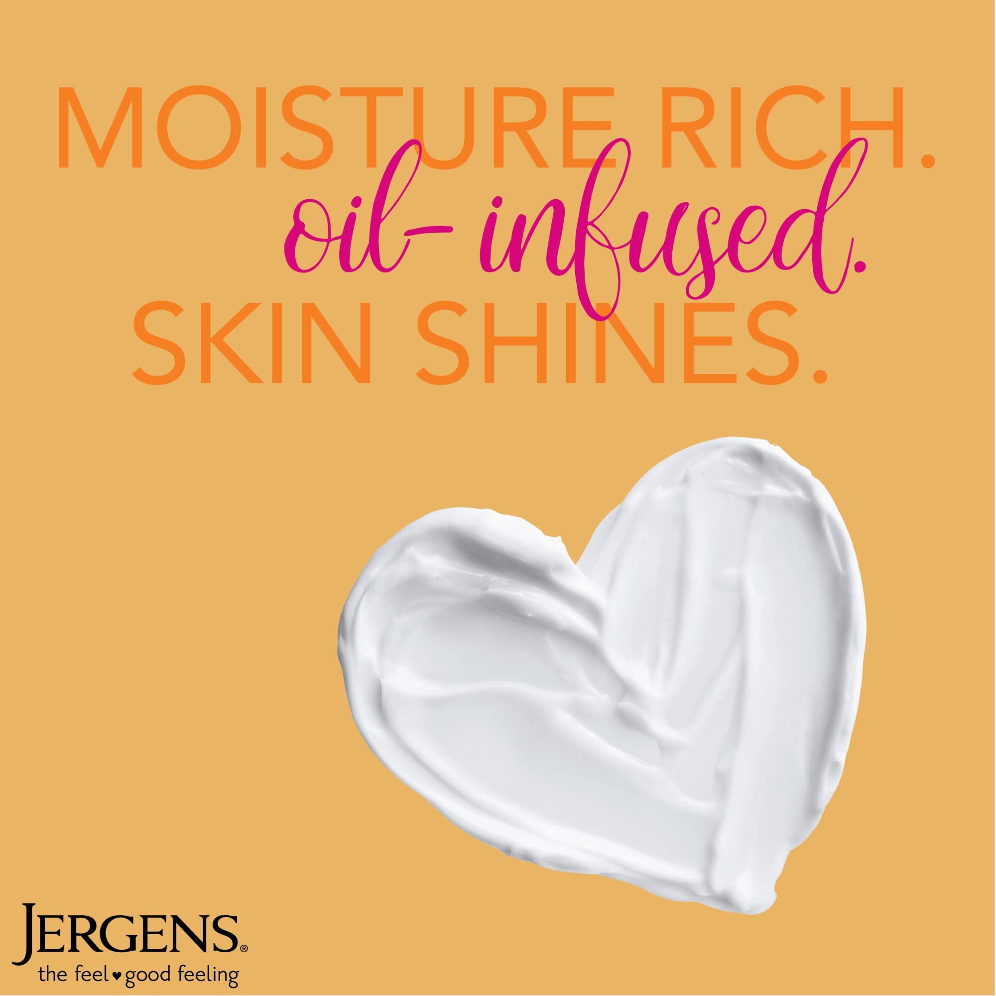 Jergens Jergens Hand and Body Lotion & Ultra Healing Dry Skin Moisturizer, Body and Hand Lotion for Dry Skin, for Quick Absorption into Extra Dry Skin, with HYDRALUCENCE blend, Vitamins C, E, and B5, 32 Ounce