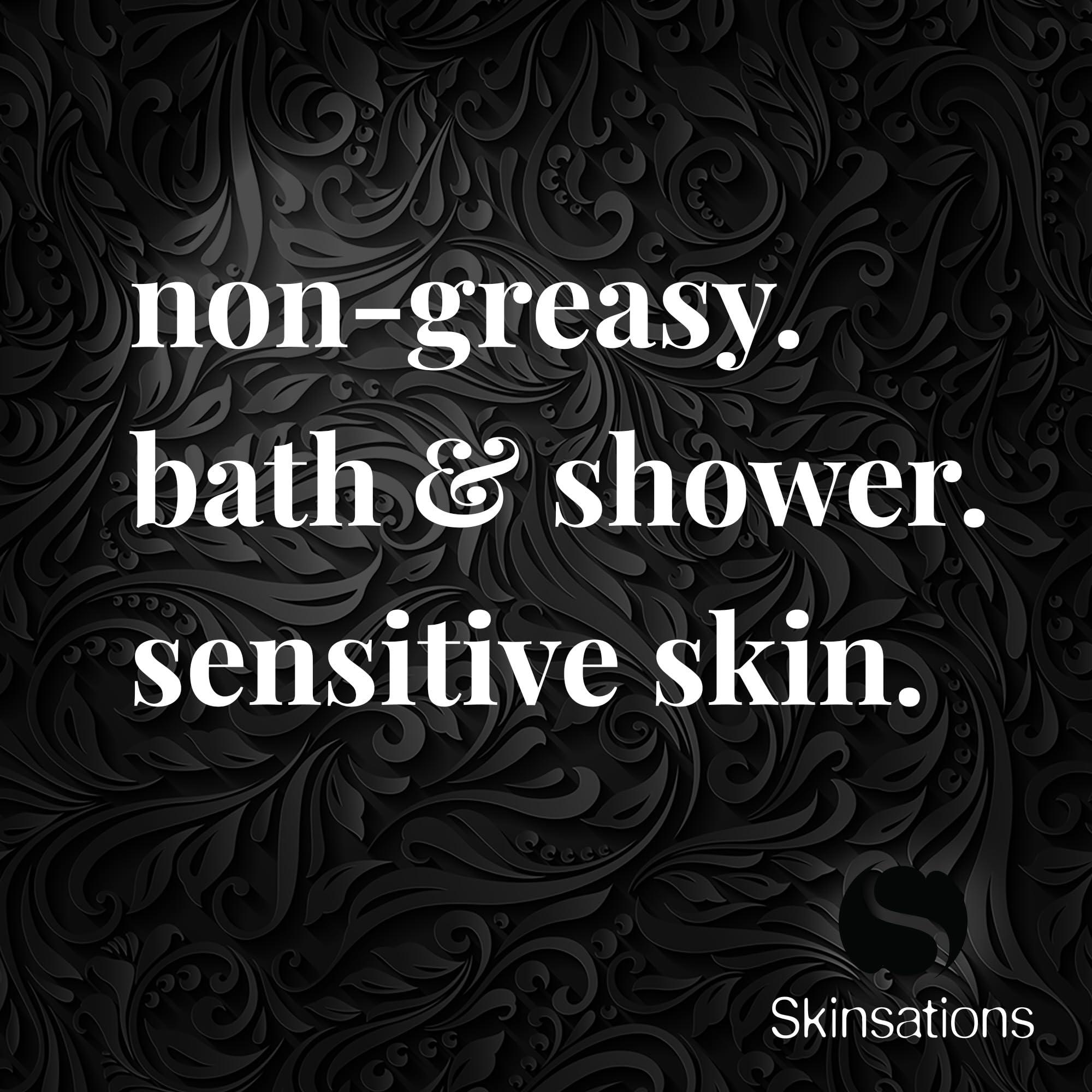 Skinsations Skinsations - Scented Body Oil - Coconut Spice - 100% Fractionated COCONUT Oil - Fragrance Oil for Skin, After Shower Body Oil for Women and Men, Body Moisturizer, Bath Oil, Hydrating Massage Oil