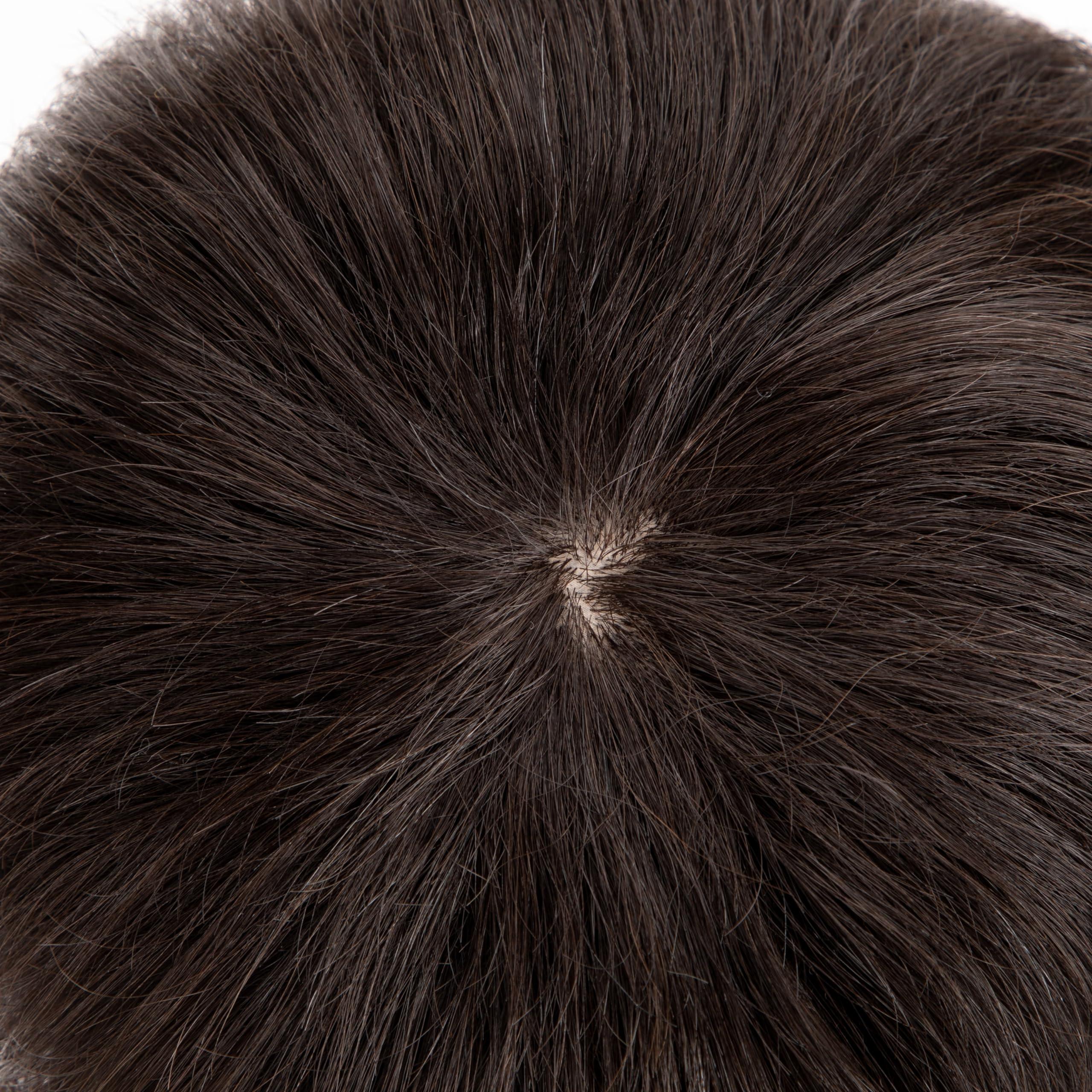 Lovenea Lovenea Human Hair Short Wigs for Black Women Straight Pixie Cut Short Human Hair Wigs with Scalp Top for Black Women Straight Hairstyles Layered Short Wig Pixie With Bangs (Pixie-Natural Black)