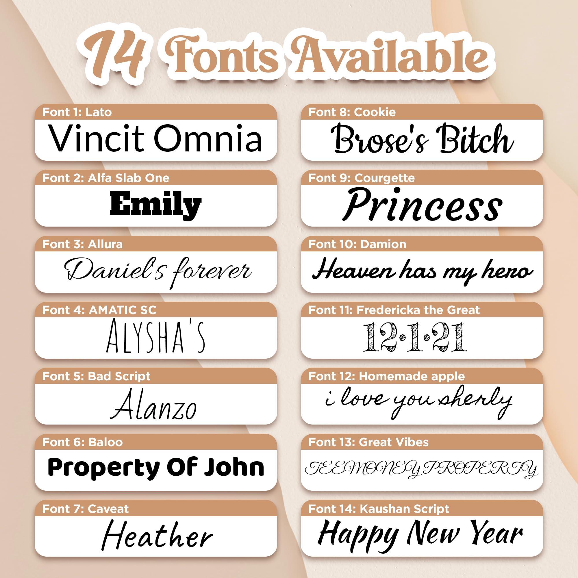 Generic SpecialOnly Custom Temporary Tattoo for Adults with Personalized Text Name, Fake Tattoo Sticker for Women and Men, Custom Name Tattoo