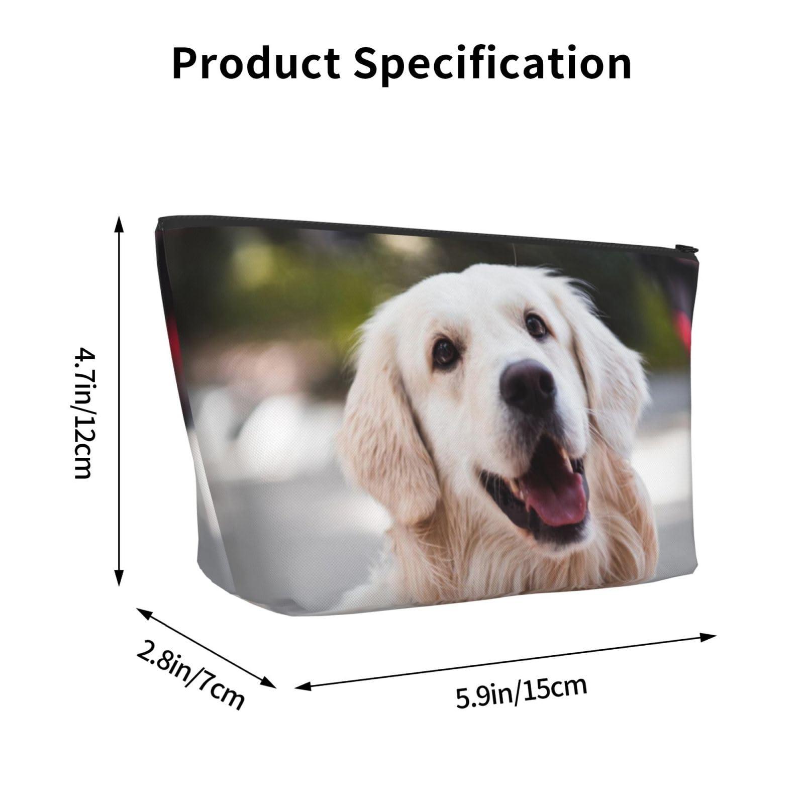 QYEZWVO QYEZWVO Custom Makeup Bag Personalized Design Your Own Photo Logo Name Cosmetic Bag Durable Lightweight Toiletry Pouch Suitable for Travel Study Gym Daily Storage Three Styles (Ladder Style)