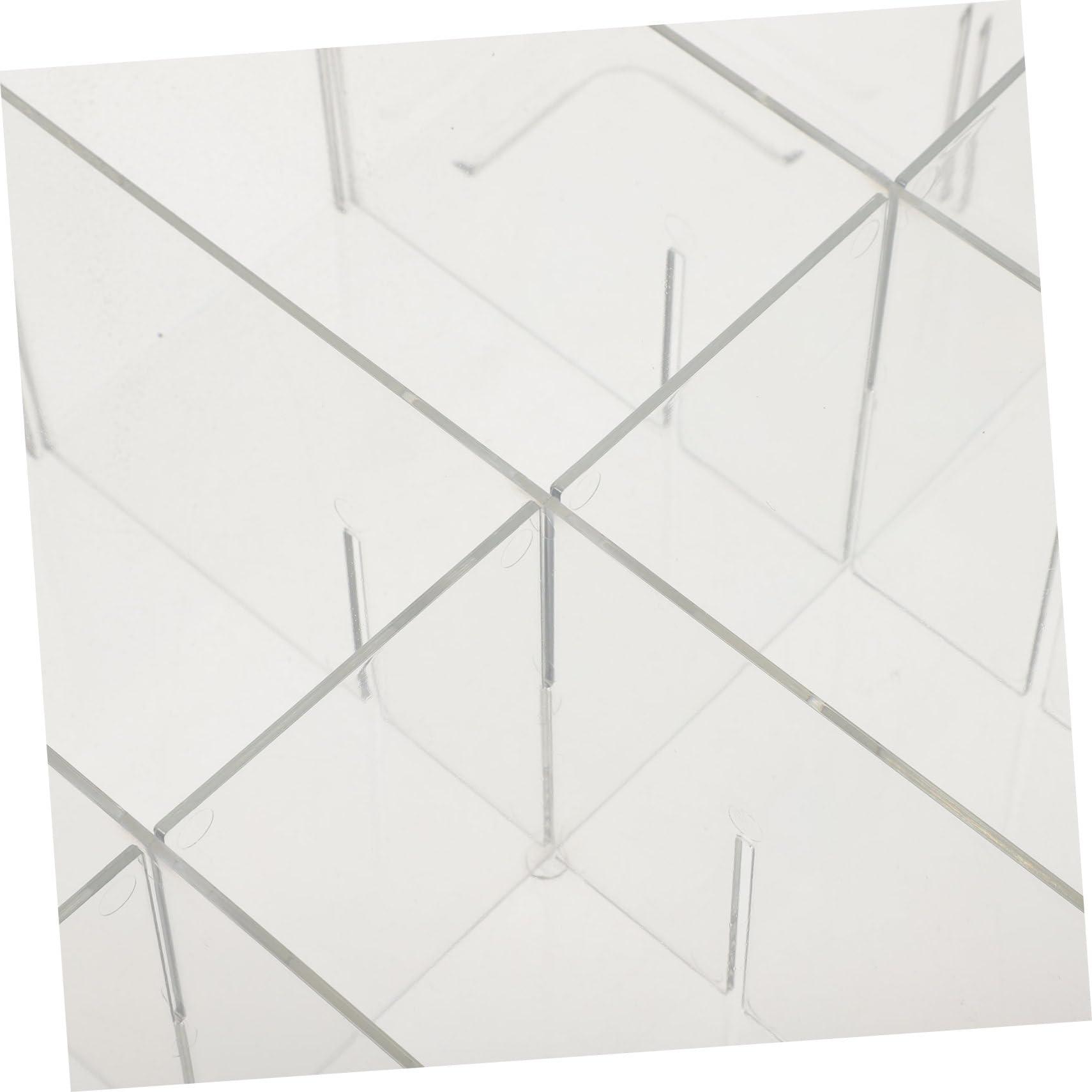 FOMIYES FOMIYES Makeup Organizer Dividers Travel-friendly Desk Countertop Stylish and Functional Lipstick Storage Box