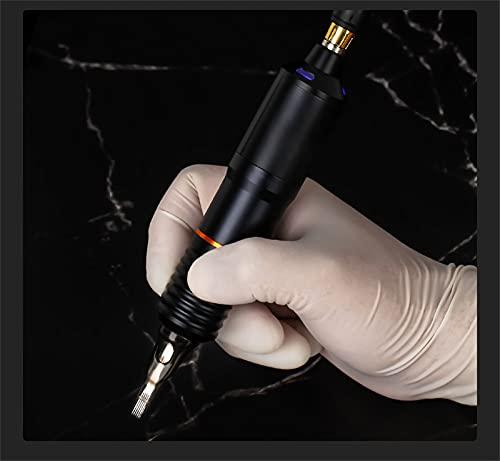 SMax Professional Rotary Tattoo Machine Strong Motor RCA Interface Cartridge Tattoo Pen for Tattoo Artists,Red