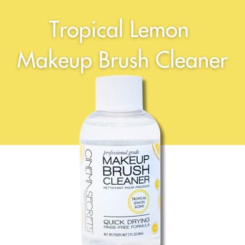 CINEMA SECRETS Cinema Secrets Professional Makeup Brush Cleaner, 2 fl oz, Lemon