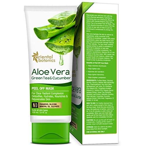 Oriental Botanics Oriental Botanics Aloe Vera, Green Tea & Cucumber Peel Off Mask, 100ml