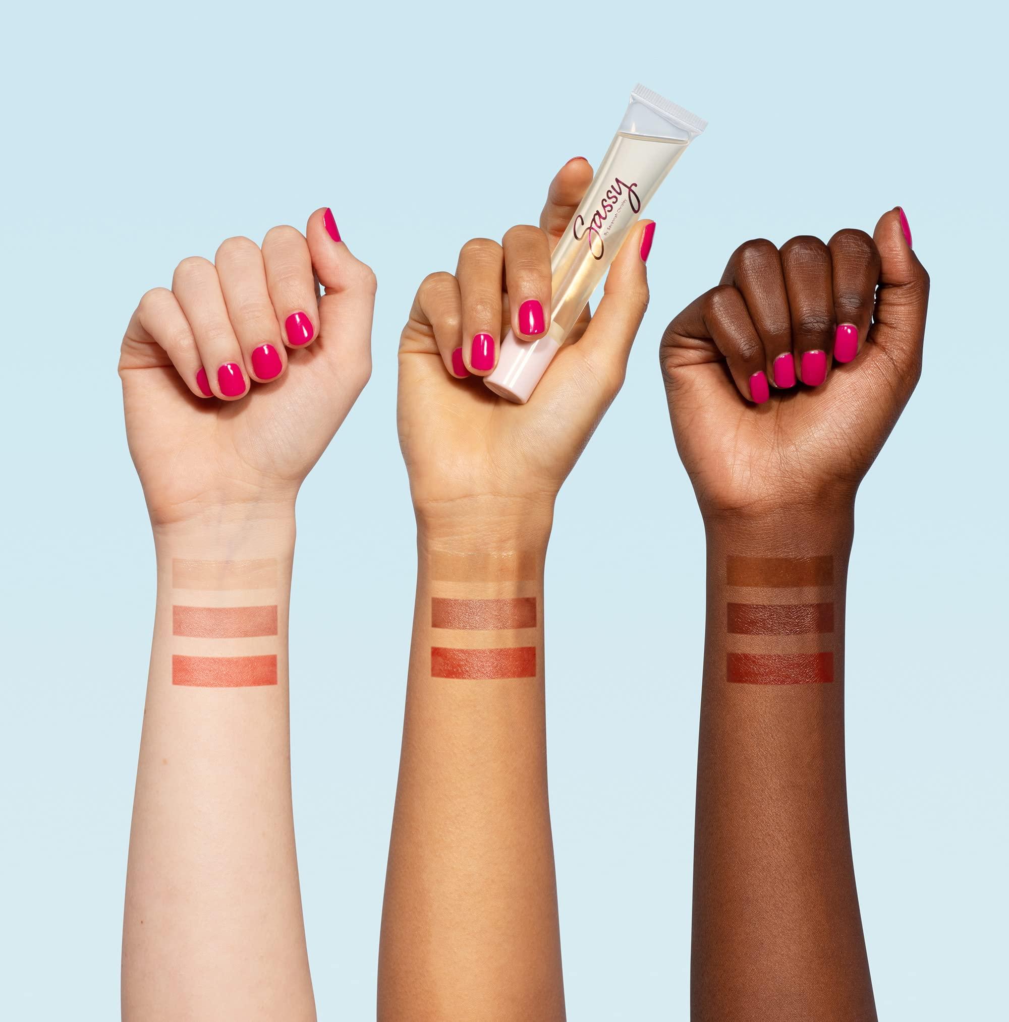 Sassy by Savannah Chrisley Sassy by Savannah Chrisley Breakup Collection Lip Kit - Contains 2 Balms and Oil to Enhance Your Pout - Nourishing Formulas for Everyday Wear - Luscious and Smoother Results - Girls Night Out - 3 pc