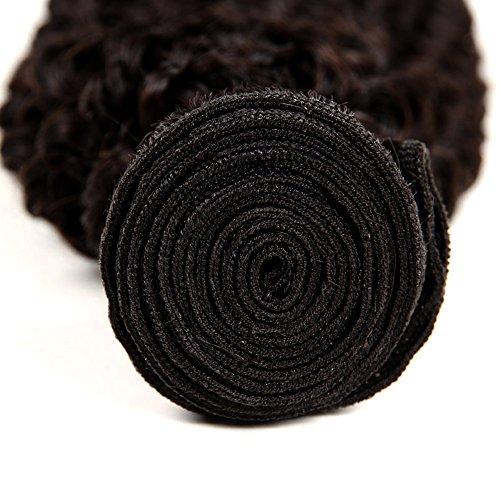 ISEE ISEE Hair 9A Grade Mongolian Kinky Curly Hair Extension Virgin Human Hair Weaving One Bundles Kinky Curly Virgin Hair 100% Human Hair Weaves Extension Mongolian Virgin Hair (26/28/30 Inch)